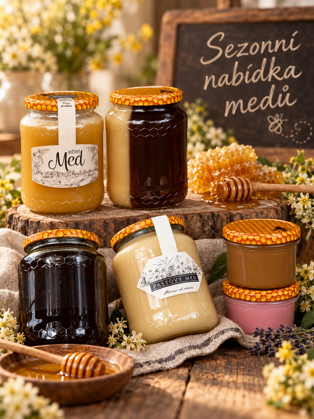 Sezónní nabídka medu