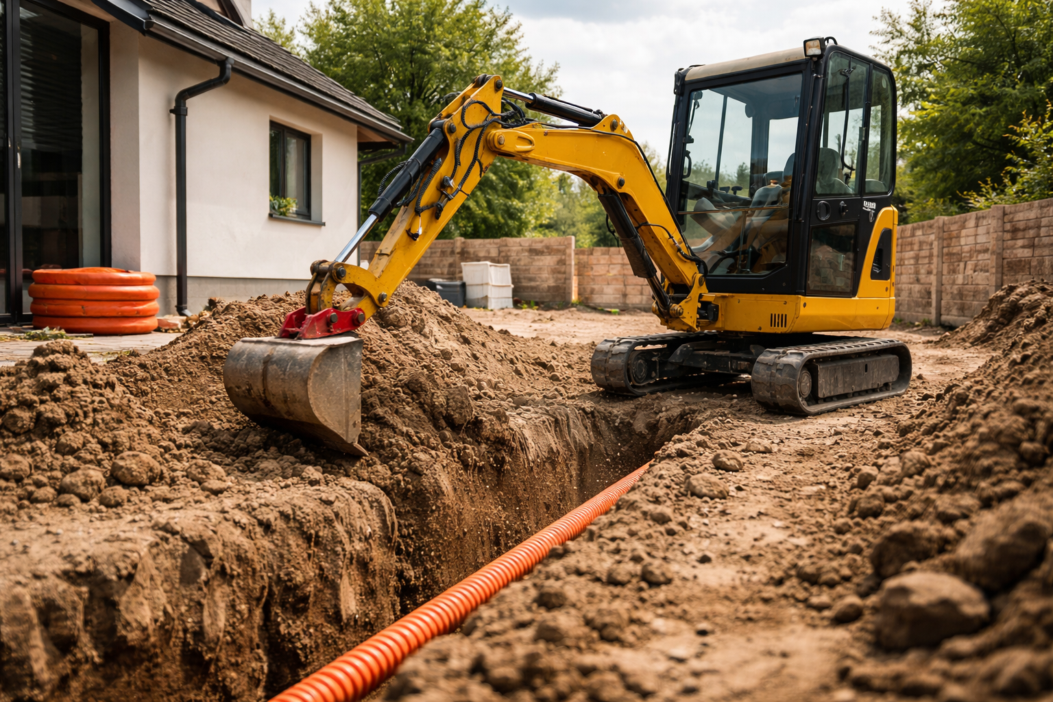 Zemní a výkopové práce